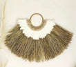 Seagrass & Feather Wall Hanging